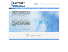 Tablet Screenshot of lavollee.com